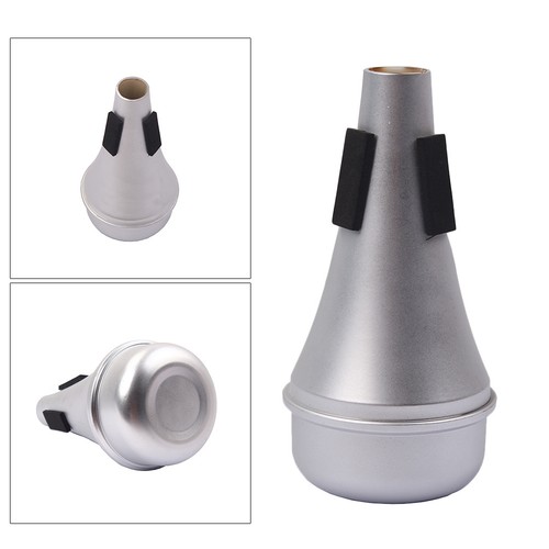 Aluminum trumpet straight - aluminum,