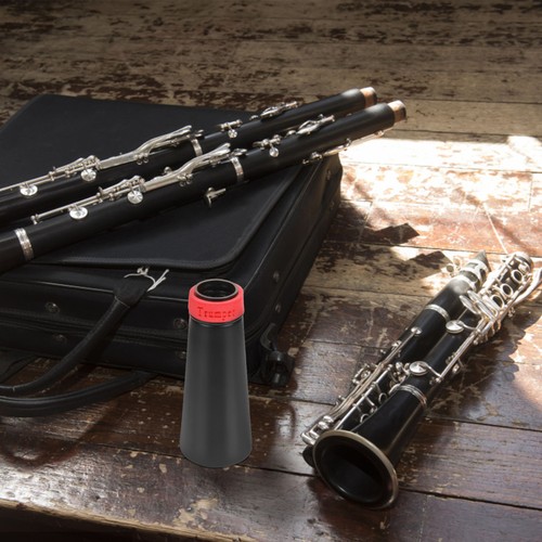 Black abs trumpet straight - black,