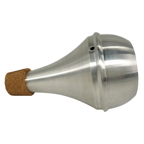 Trumpet practice mute silver - trumpet,