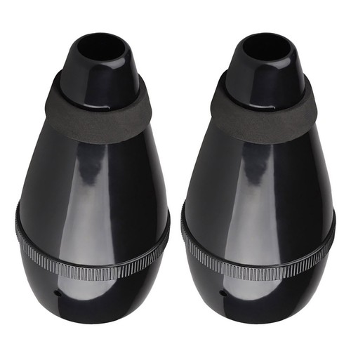 Black trumpet mute - trumpet, with
