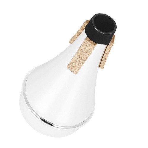 Silver trumpet mute - mute, for