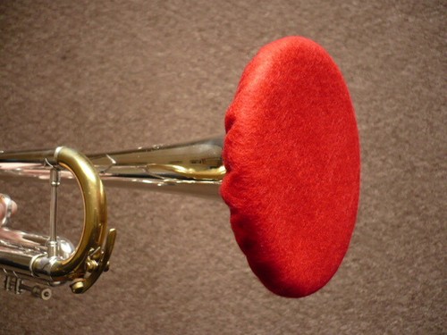 Trumpet felt mute double - mute,